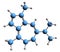 3D image of Guaiazulene skeletal formula