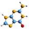 3D image of Guanine skeletal formula