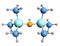 3D image of Hexamethyldisilazane skeletal formula