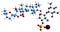 3D image of Holothurin B skeletal formula