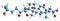 3D image of Hydroxyecdysone skeletal formula