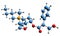 3D image of Hyoscine butylbromide skeletal formula