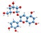 3D image of Ideain skeletal formula