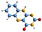 3D image of isoalloxanthin skeletal formula