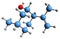 3D image of Isopulegol skeletal formula