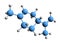 3D image of limonene skeletal formula