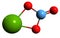 3D image of Magnesium carbonate skeletal formula