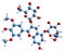 3D image of Malvin skeletal formula