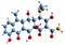 3D image of Metacycline skeletal formula