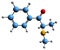 3D image of Methcathinone skeletal formula