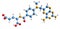 3D image of Methotrexate skeletal formula