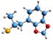 3D image of Methylenedioxyamphetamine skeletal formula