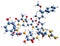 3D image of Microcystin YR skeletal formula