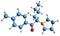 3D image of MPHP skeletal formula