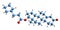 3D image of Nandrolone cypionate skeletal formula