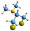 3D image of Nereistotoxin skeletal formula