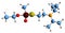 3D image of nerve agent VX skeletal formula