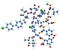 3D image of Oritavancin skeletal formula