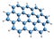 3D image of Ovalene skeletal formula