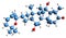 3D image of Panaxatriol skeletal formula