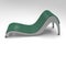 3d image of Park green chaise longue 00002