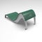 3d image of Park green chaise longue 00003