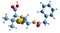 3D image of Penicillin-G-benzathyne skeletal formula