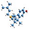 3D image of Pentazocine skeletal formula