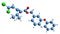3D image of Permethrin skeletal formula