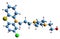 3D image of Perphenazine skeletal formula