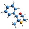 3D image of Phenmetrazine skeletal formula