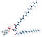 3D image of phosphatidylcholine skeletal formula