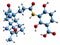 3D image of Platensimycin skeletal formula