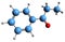 3D image of Propiophenone skeletal formula