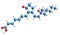 3D image of Prostaglandin B2 skeletal formula