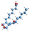 3D image of Prostaglandin H2 skeletal formula