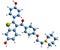 3D image of Raloxifene skeletal formula