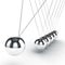 3d image render of newton\'s cradle