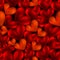 3D image, rendering Seamless pattern on a black background. red Heart. Gender. Holiday Valentine`s Day. Gender symbol. Backdrop