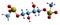 3D image of Treosulfan skeletal formula