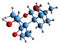 3D image of verrukarol skeletal formula