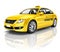 3D Image of Yellow Taxi