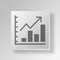 3D Increase Chart icon Business Concept