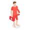 3D Isometric Flat Vector Illustration of Beach Lifeguard. Item 4