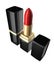 3d lipstick isolated over white