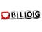 3D Love Blog Button Click Here Block Text