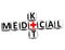 3D Medical Kid Crossword Block Button text