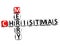 3D Merry Christmas Crossword