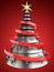 3d metal Christmas tree