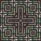3d metallic surface geometric mosaic style pattern
